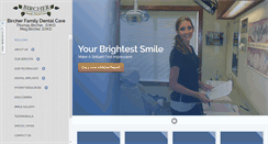 Desktop Screenshot of bircherdental.com