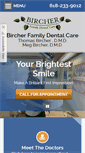 Mobile Screenshot of bircherdental.com